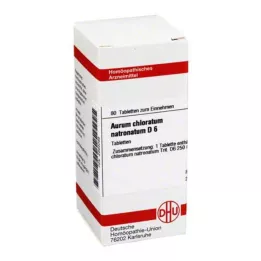 AURUM CHLORATUM NATRONATUM D 6 tablet, 80 kos