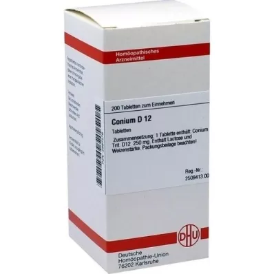 CONIUM D 12 tablet, 200 kos