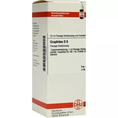 GRAPHITES D 6 Razredčitev, 50 ml