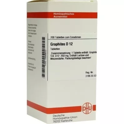 GRAPHITES D 12 tablet, 200 kos GRAPHITES D 12 tablet, 200 kos