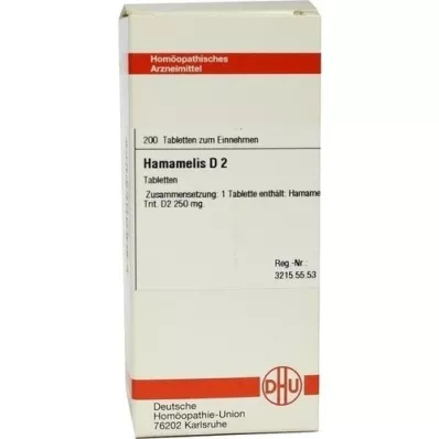 HAMAMELIS D 2 tableti, 200 kos