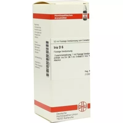 IRIS D 6 Razredčitev, 50 ml IRIS D 6 Razredčitev, 50 ml