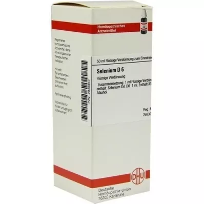 SELENIUM D 6 Razredčitev, 50 ml SELENIUM D 6 Razredčitev, 50 ml