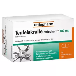 TEUFELSKRALLE-RATIOPHARM Filmsko obložene tablete, 50 kom