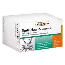 TEUFELSKRALLE-RATIOPHARM Filmsko obložene tablete, 200 kom