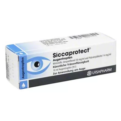 SICCAPROTECT Kapljice za oko, 10 ml