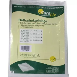 BETTSCHUTZEINLAGE Folija iz frotirja 70x100 cm, 1 kos