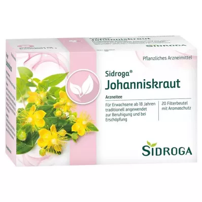 SIDROGA Filter vrečke za čaj Šentjanževka, 20X1,75 g