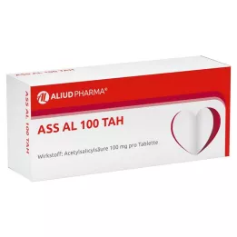 ASS AL 100 TAH Tablete, 100 kos