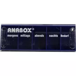 ANABOX Dnevna škatla modra, 1 kos
