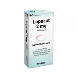 LOPACUT 2 mg filmsko obložene tablete, 10 kom