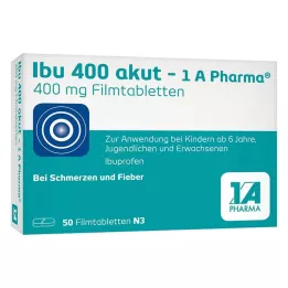 IBU 400 akut-1A Pharma filmsko obložene tablete, 50 kos