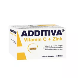 ADDITIVA Vitamin C Depot 300 mg kapsule, 60 kos