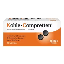 KOHLE Compretten tablete, 30 kom