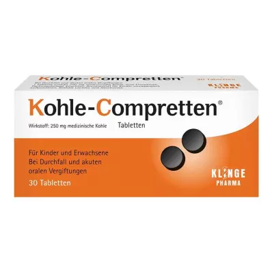 KOHLE Compretten tablete, 30 kom KOHLE Compretten tablete, 30 kom