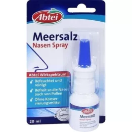 ABTEI Standardno pršilo za nos z morsko soljo, 20 ml