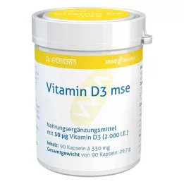 VITAMIN D3 MSE kapsule, 90 kos