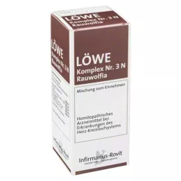 LÖWE KOMPLEX No.3 N Rauwolfia kapljice, 100 ml