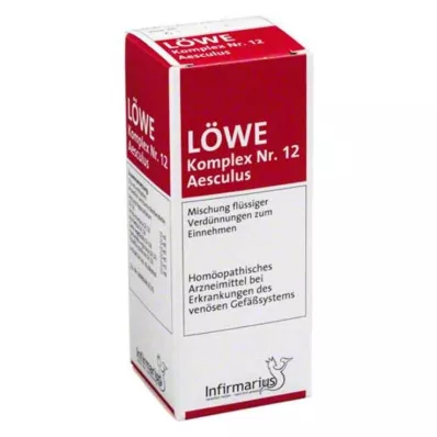 LÖWE KOMPLEX No.12 Aesculus kapljice, 50 ml LÖWE KOMPLEX No.12 Aesculus kapljice, 50 ml