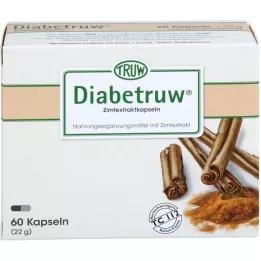 DIABETRUW Cimet kapsule, 60 kos