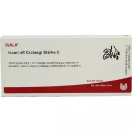 ISCUCIN crataegi Strength C Ampule, 10X1 ml