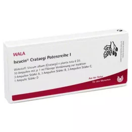 ISCUCIN crataegi potency serije I ampule, 10X1 ml