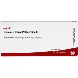 ISCUCIN crataegi potency series II ampule, 10X1 ml