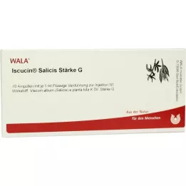 ISCUCIN salicis Strength G Ampule, 10X1 ml