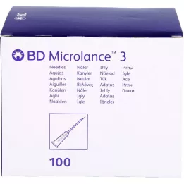 BD MICROLANCE Kanila 25 G 1 0,5x25 mm, 100 kos