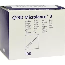 BD MICROLANCE Kanila 26 G 1/2 Insul.0,45x13 mm, 100 kos