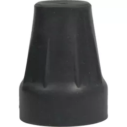 KRÜCKENKAPSEL 16 mm siva jeklena odprtina za podlaket, 1 kos