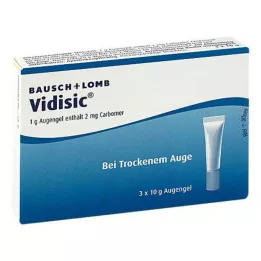 VIDISIC Gel za oči, 3X10 g