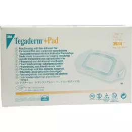 TEGADERM 3M Plus blok 6x10 cm, pripravljen za uporabo 3584, 50 kosov