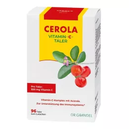 CEROLA Vitamin C Taler Grandel, 96 kos