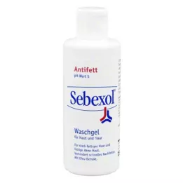 SEBEXOL Šampon proti mastenju kože in las, 150 ml