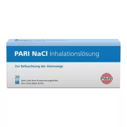 PARI Ampule raztopine za inhaliranje NaCl, 20X2,5 ml