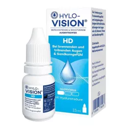 HYLO-VISION HD Kapljice za oko, 15 ml