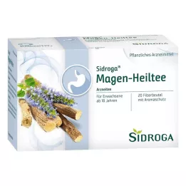 SIDROGA Filter vrečke čaja za zdravljenje želodca, 20X2,25 g