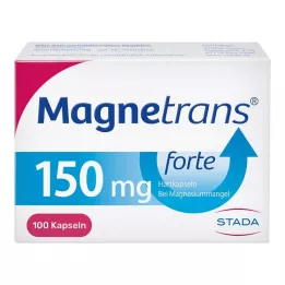 MAGNETRANS forte 150 mg trde kapsule, 100 kos
