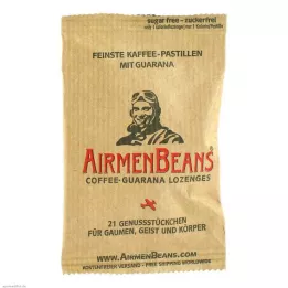 AIRMENBEANS najfinejše kavne pastile z guarano, 21 kosov