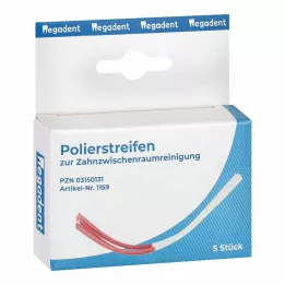POLIERSTREIFEN za čiščenje medzobnih prostorov, 5 kos