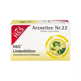 H&amp;S filter vrečke za čaj lipov cvet, 20X1,8 g