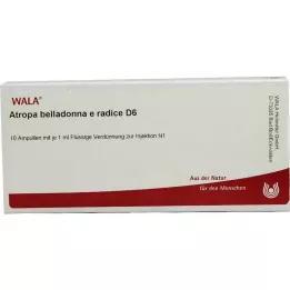ATROPA belladonna e Radix D 6 ampul, 10X1 ml