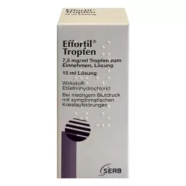 EFFORTIL Kapljice, 15 ml