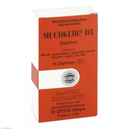 MUCOKEHL Svečke D 3, 10 kos