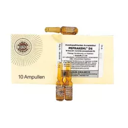 PEFRAKEHL Ampule D 6, 10X1 ml