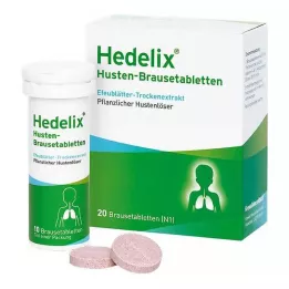HEDELIX Šumeče tablete proti kašlju, 20 kom