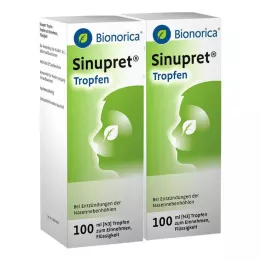 SINUPRET Kapljice, 2X100 ml