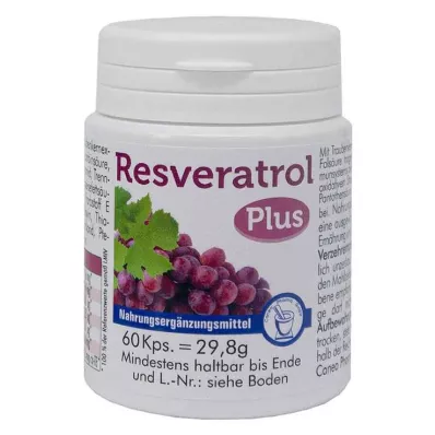 RESVERATROL PLUS Kapsule, 60 kos