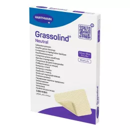 GRASSOLIND Mazilne komprese 7,5x10 cm sterilne, 10 kos